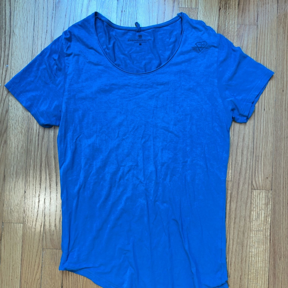 Men's Blue Short Sleeve Tee